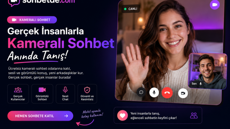 sohbetde sesli chat